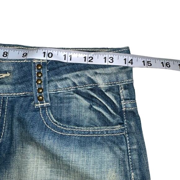 NWT Forever 21 Y2K Deadstock Denim Micro Skirt SMALL - Picture 4 of 6